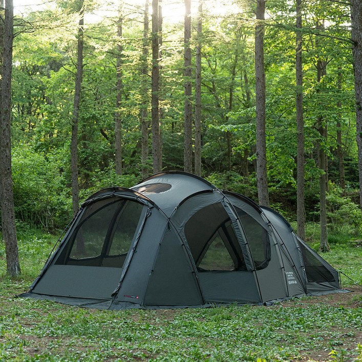 카즈미 뱅가드 거실형 텐트, 카키, 45인용