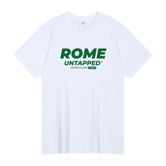 언탭트 남성용 로마 ROME 16수 반팔 티셔츠