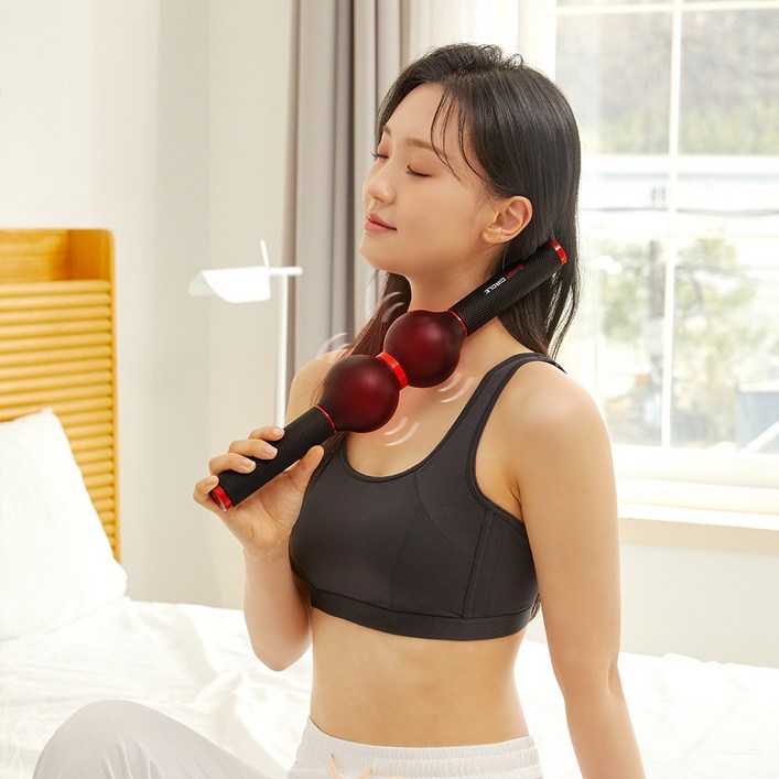 핫서클 온열 진동 림프 마사지기, 림파스틱블랙 핫서클 온열 진동 림프 마사지기, 림파스틱블랙