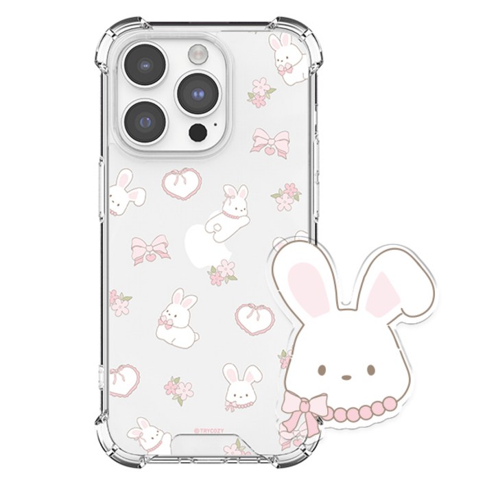 큐티 펫 갤럭시 젤하드 휴대폰 케이스 아크릴톡