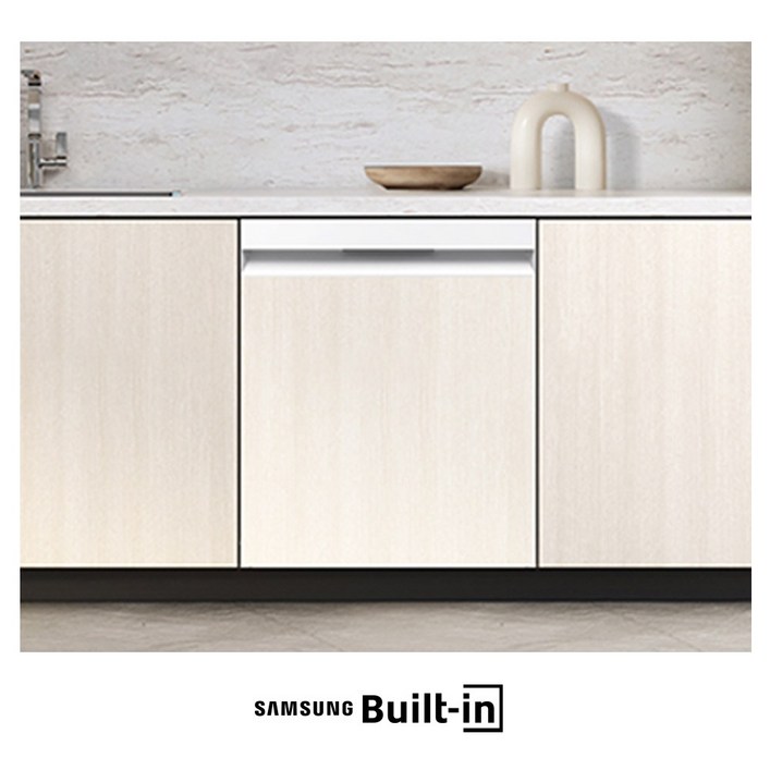 맞춤형패널 식기세척기 삼성전자 빌트인 2025년형 싱크대도어 목대패널 12인용