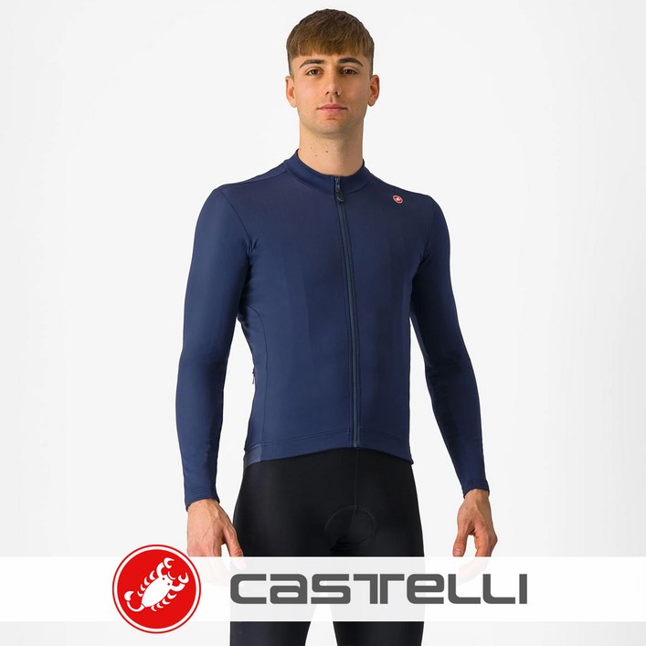 카스텔리 에스프레소 써멀 융저지  자전거 긴팔져지