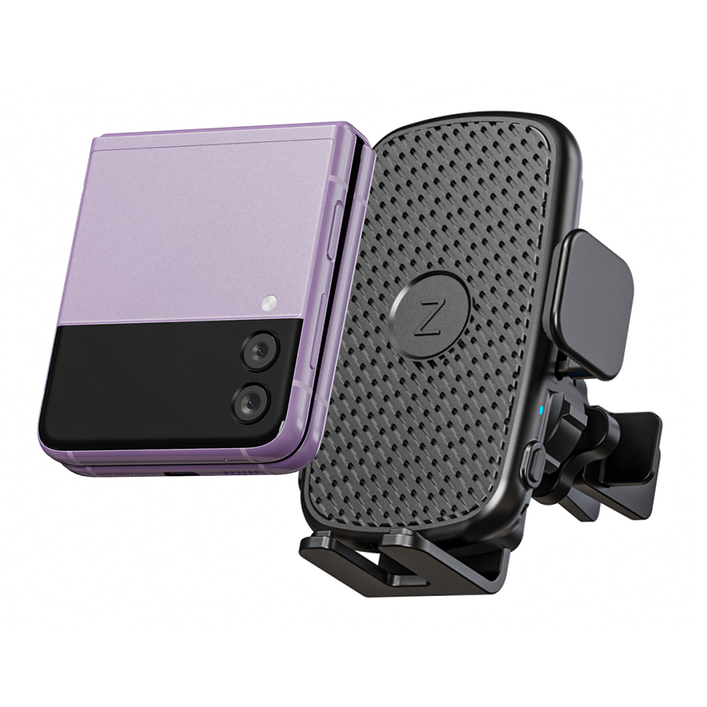 지트론 갤럭시 Z플립3 차량용 무선충전 거치대 ZTWC-200A, ZTWC-200A, 블랙