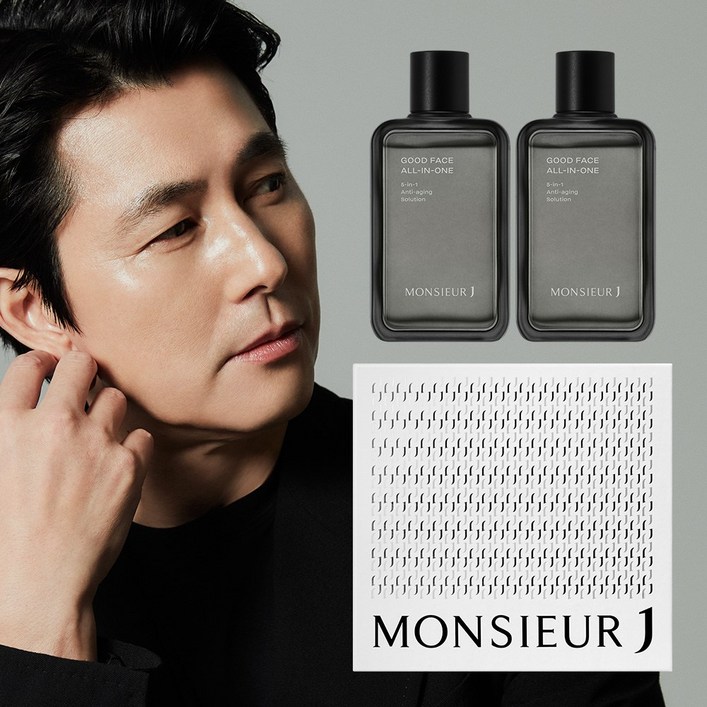공식 판매처 무슈제이 굿 페이스 올인원 더블 기획 세트, 2개, 140ml