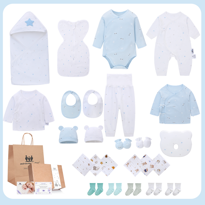 Miracle baby 신생아용 출산선물 27중 세트 Miracle baby 신생아용 출산선물 27중 세트