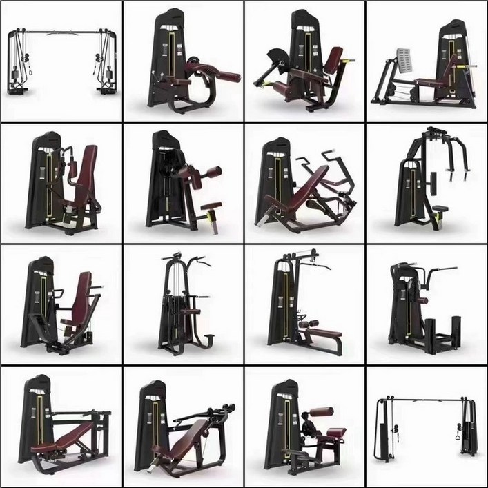 브이스쿼트머신 하체 헬스장 웨이트 운동기구