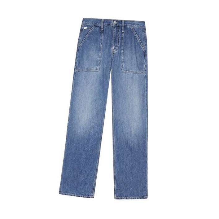 캘빈클라인진 CALVIN KLEIN JEANS 여성 로우라이즈 스트레이트핏 이탤리언 데님 J223956 492469