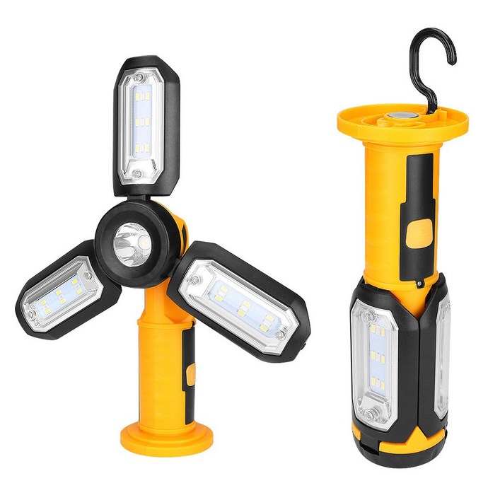 트랜스폼 충전식 LED 랜턴 18650 충전지 3000mAh 마이크로 5핀 충전케이블 세트