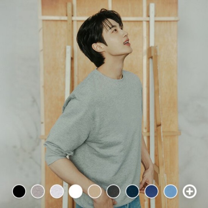지오다노 025510 라운드넥 맨투맨_17color 746246