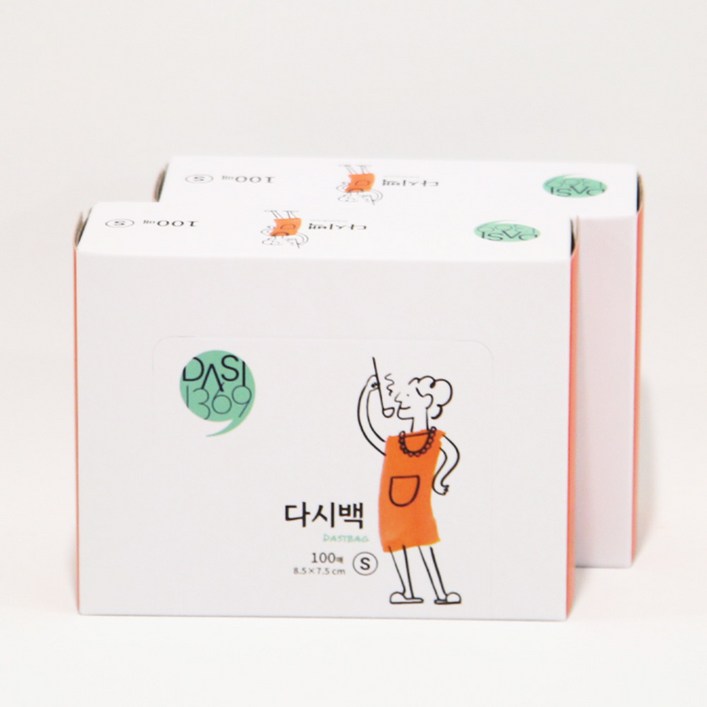 티앤씨일렉트로닉스 다시백 소, 소S, 2세트, 100개
