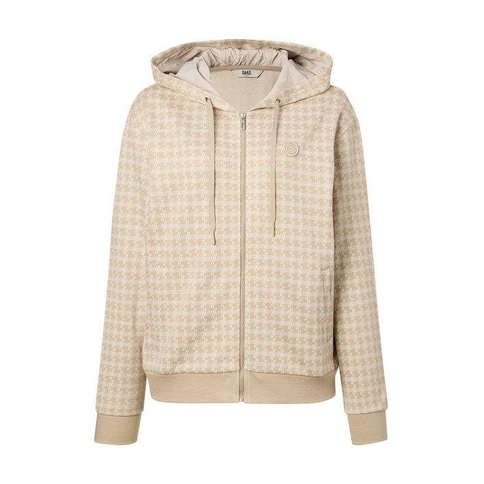 정품 닥스 골프 여성 골프웨어 CAPSULE LINE 체크패 긴팔티셔츠