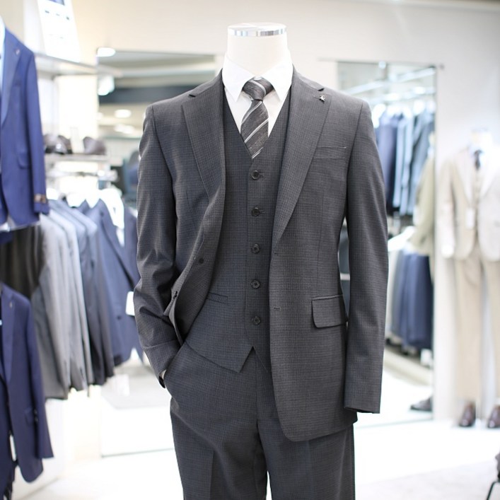 지이크 파렌하이트 #남성의류#남성정장#남성수트#남자수트#남성캐주얼#캐주얼수트 봄여름 남성 레귤러핏 깅엄체크 패턴 정장셋트 FGJAD2316