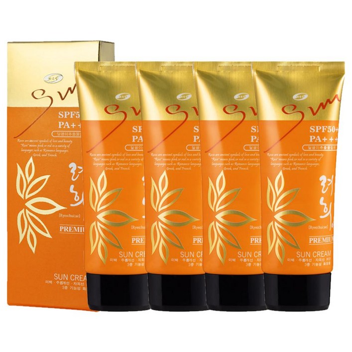 백옥생 려희애 썬크림60ml SPF50PA