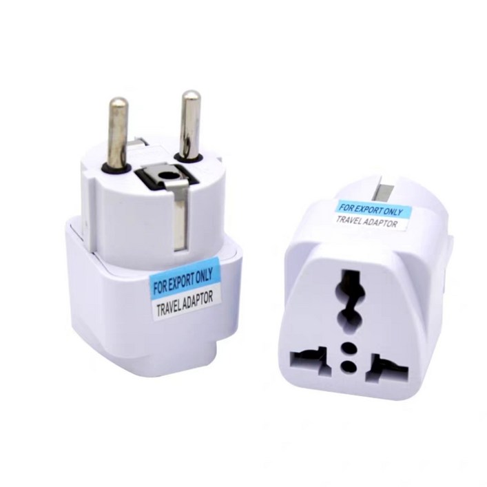 라이트닝웍스 마이크로텍 110V 220V 호환 돼지코 가전용 멀티 변환 어댑터