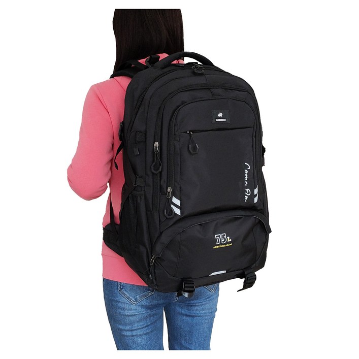 75L 경량형 다용도 백팩 등산가방 여행가방 대용량 방수재질 백팩