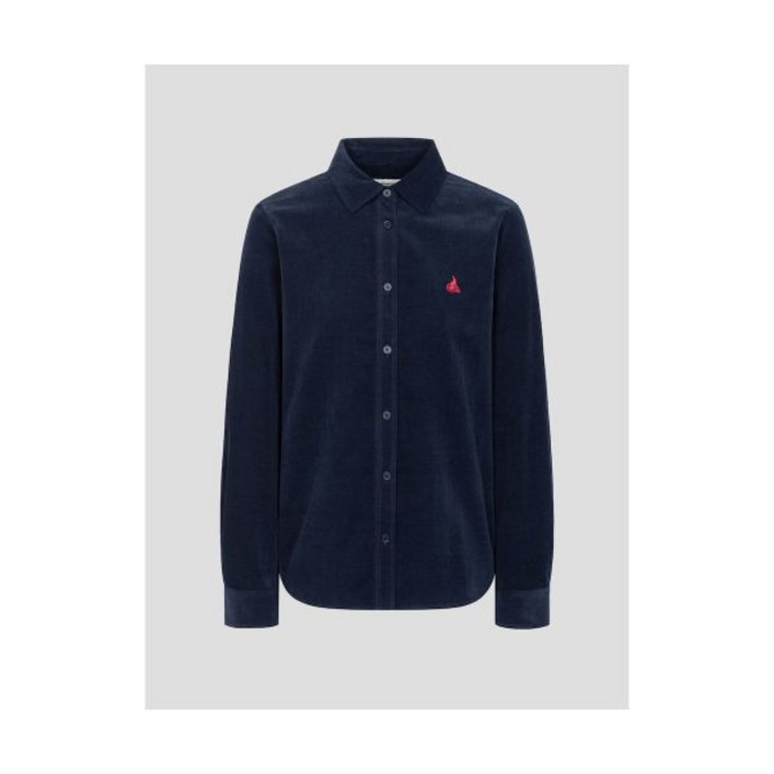 백화점공식매장 출고 셔츠 빈폴레이디스 코듀로이 슬림핏  네이비 BF5964C05R 여성 남방