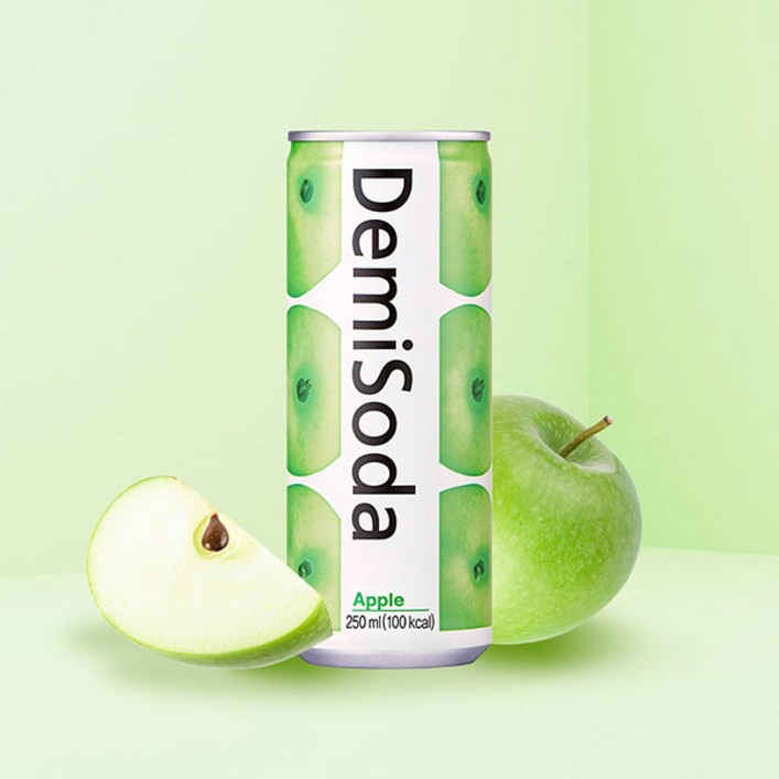 데미소다 애플, 250ml, 180개