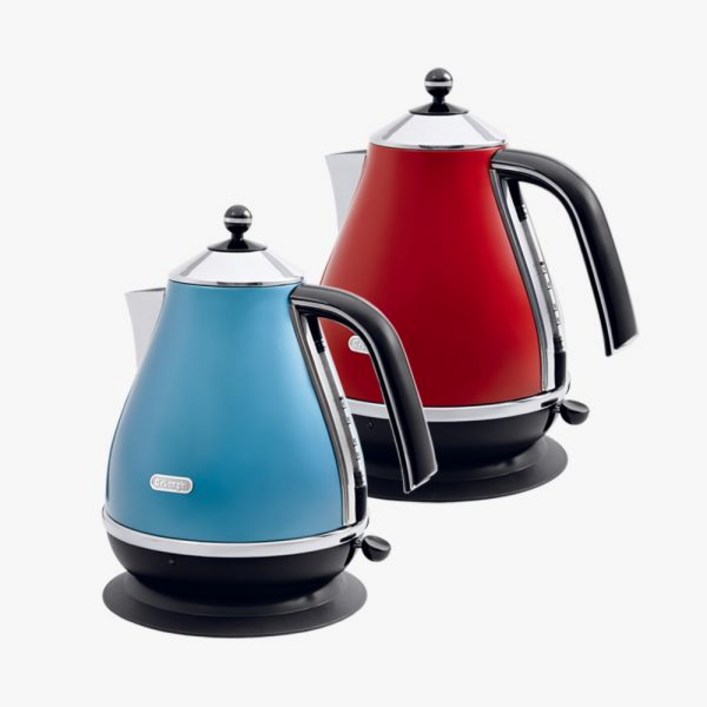 포토리뷰시 N포인트 3천 지급 드롱기 아이코나 클래식 무선 전기주전자 KBO2001 블루,레드 택1, 레드 KBO2001.R