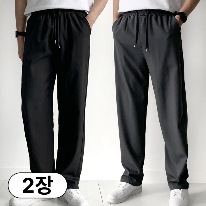 핏노블 11 남자 여름 바지 작업복 일자 쿨 트레이닝 팬츠