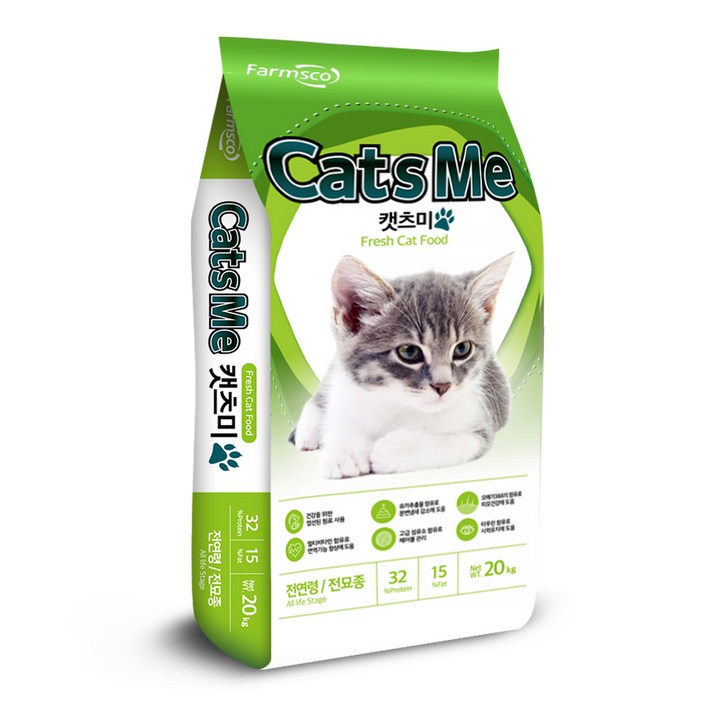 팜스코 캣츠미 모음전 고양이사료 길냥이사료 2kg~20kg 대용량고양이사료