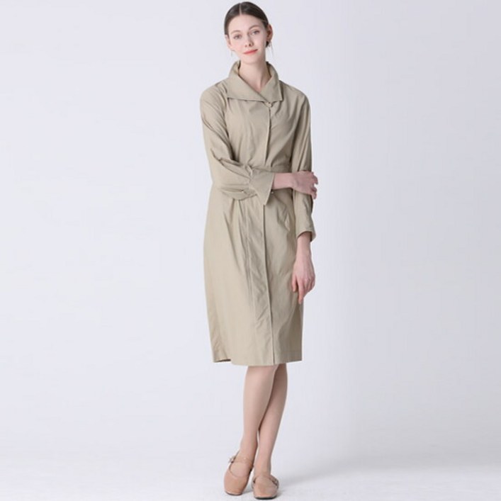 백화점 쉬즈미스 감도있는 벨티드 페미닌 코튼 원피스 택가격 398000원 226105