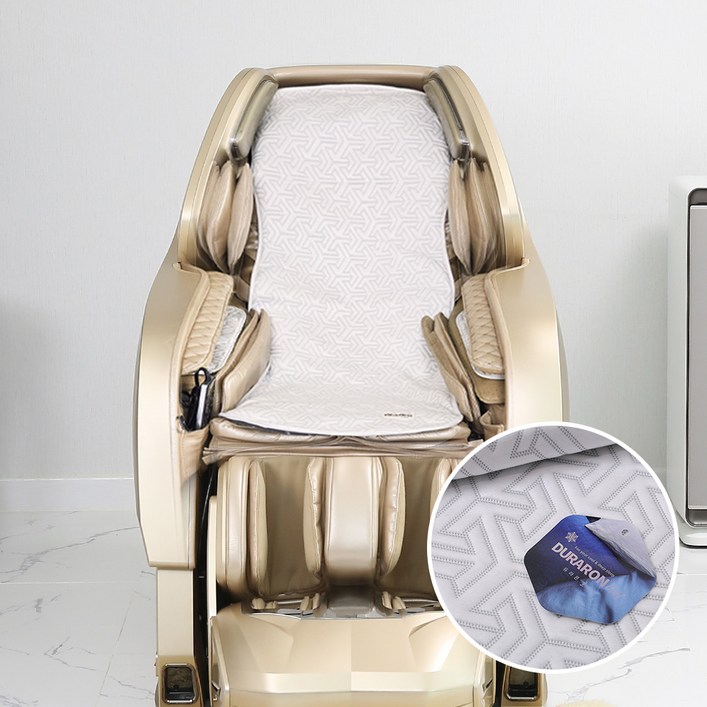 국내제작100 맘네스트 안마의자 쿨냉감 커버 국내원단 듀라론 정품 쿨 패드 코지마 바디프랜드 휴테크 호환 시트 교체