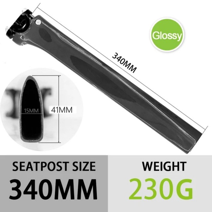 탄소 SeatPost Pinarello Dogma 새로운 F 자전거 시트 포스트 초경량 안장 튜브 0도 340mm 부품