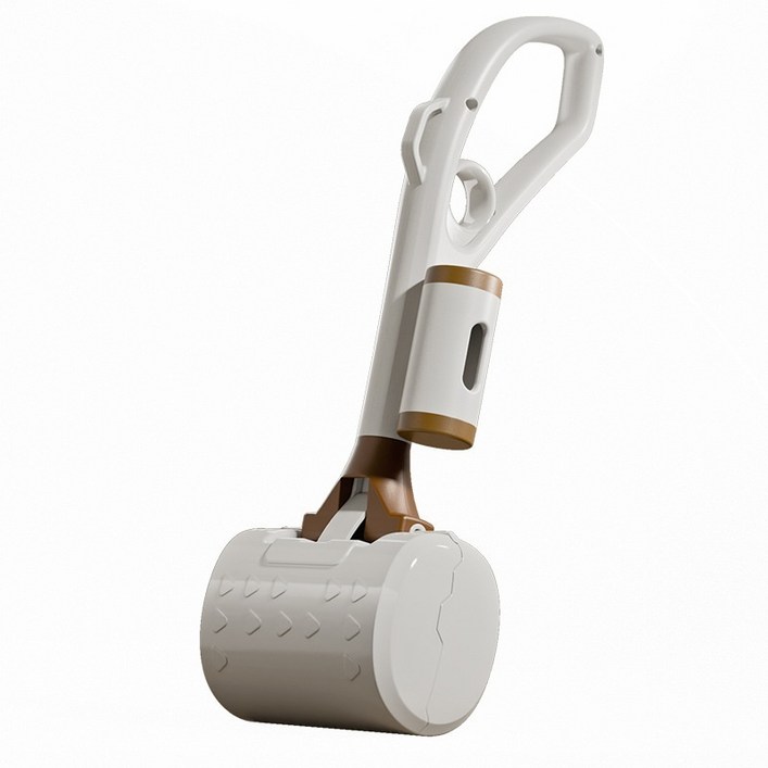 클로버 테크 휴대용 애완동물 배변 수거통, 1개, 카키