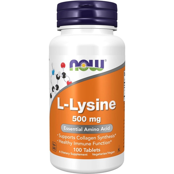 나우푸드 L라이신 500mg 타블렛, 1개