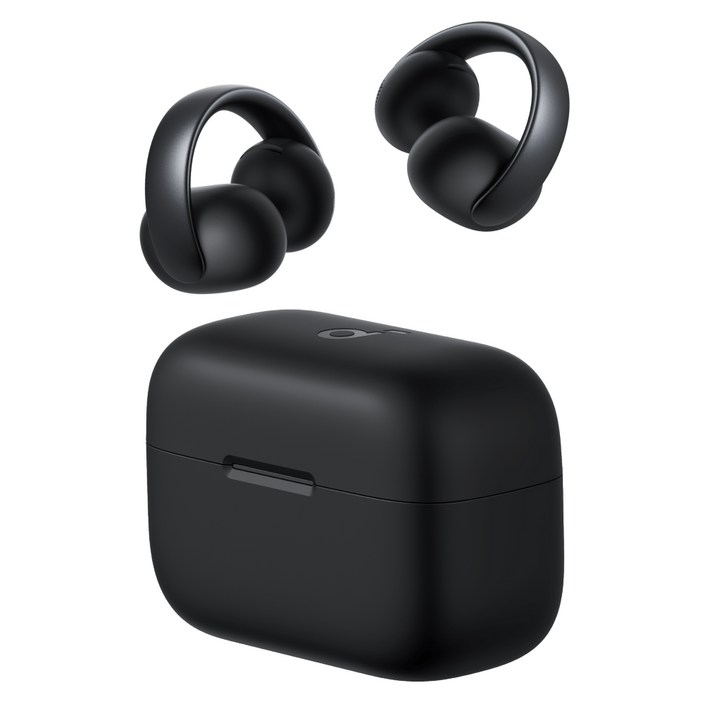 앤커 사운드코어 에어로클립 블루투스이어폰, 블랙, A3388