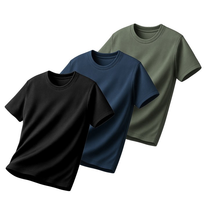 기능성 반팔티 쿨티 3P 티셔츠