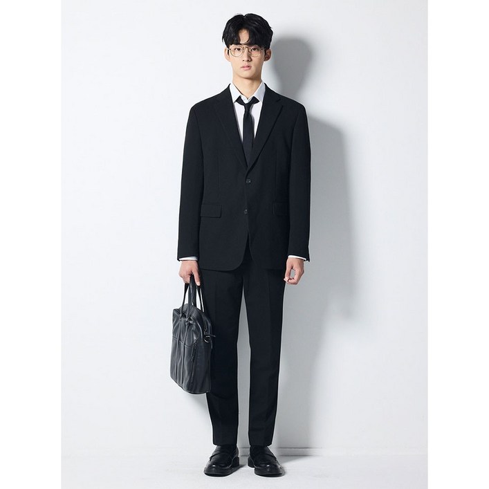 STCO 캐시미어터치 셋업 블랙 릴렉스핏SEJUD71NSBSEPUD71TSB