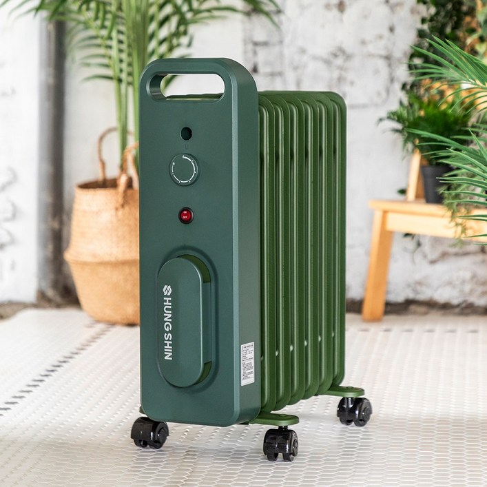 흥신 가정용 라디에이터  50주년 그린에디션(절전형) 오르씨 국산 전기난로