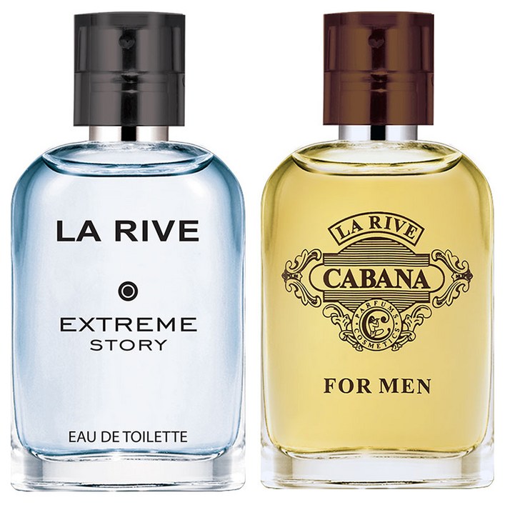 라리브 익스트림 스토리 30ml + 카바나 30ml 남성 향수 오 드 뚜왈렛, 30ml