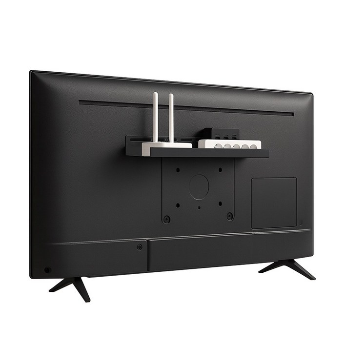 무타공 베사홀 선반 TV 모니터 셋탑박스 멀티탭 선정리 거치대 브라켓 중형 500