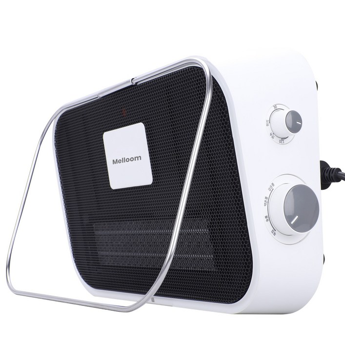 멜룸 PTC 욕실 온풍기 무타공 벽걸이 전기 히터 생활방수, MEL7015PTC