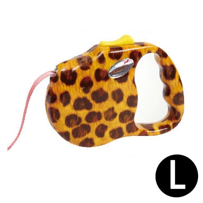 프리고 패션자동줄 레오파드 L 강아지 자동줄 tin*596LI