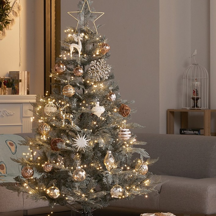 크리스마스트리 트리 장식 LED 전구 풀세트