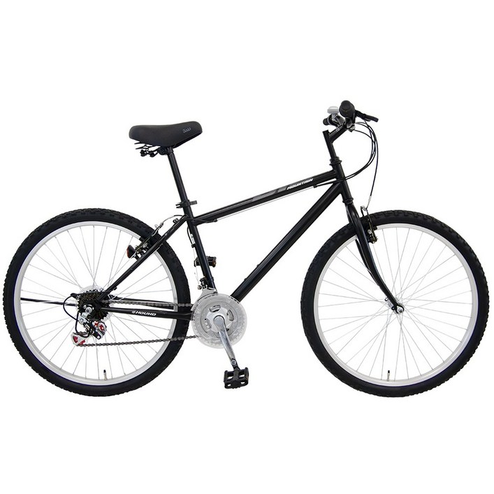 [삼천리자전거] 빅마운틴 21단 26인치 생활용 MTB 자전거 155cm~, 블랙, 1개, 170cm