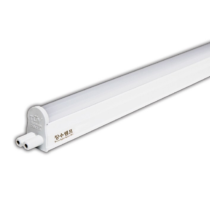 장수램프 LED T5 간접등 20W 1200mm 데코램프 천장등, 주백색아이보리빛