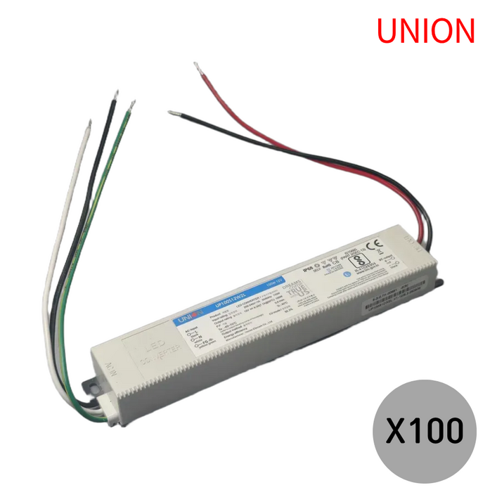 유니온 방수 SMPS 12V 100W LED안정기 컨버터 전원공급기 아답터, 100개