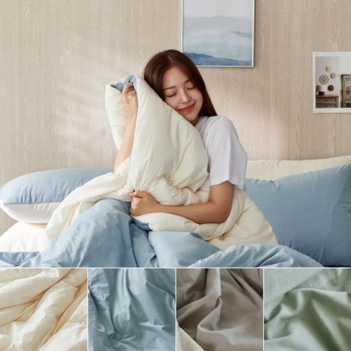 NS홈쇼핑 잠그리다 마카롱 알러지케어 극세사 차렵 이불 패드 세트 슈퍼싱글SS+베개커버 1..[34658065] 459990