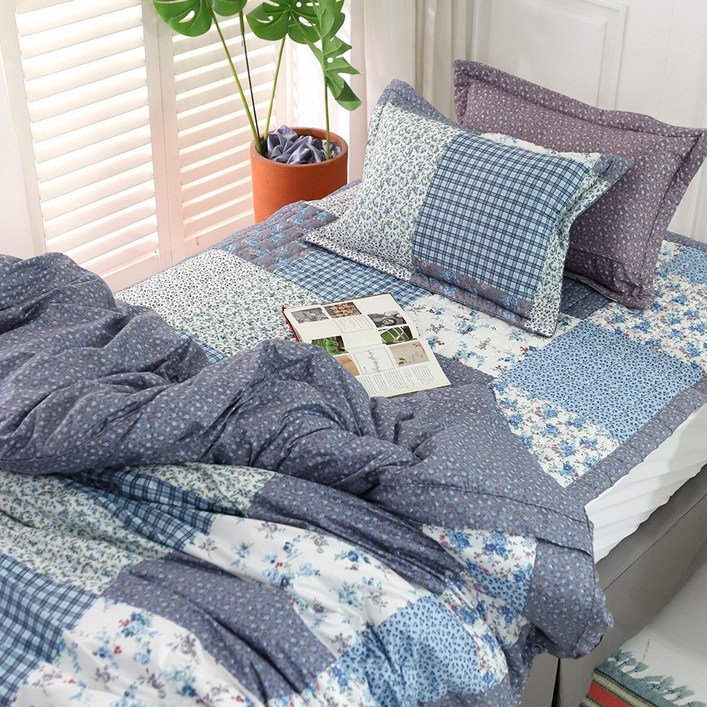 라라패치 30수 광목면100 이불커버, 싱글S더블D퀸Q