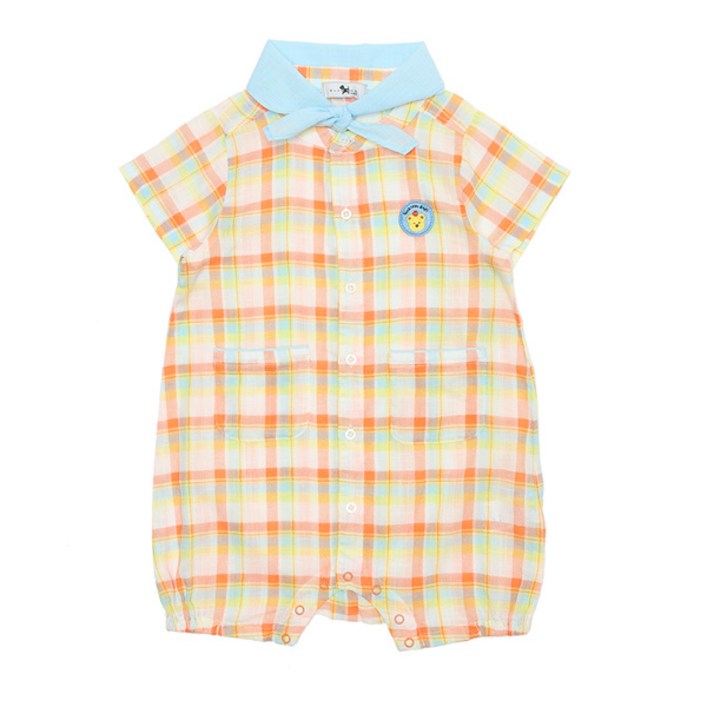 블루독베이비 큐트체크우주복 OR 4431360105 외출용 시즌의류