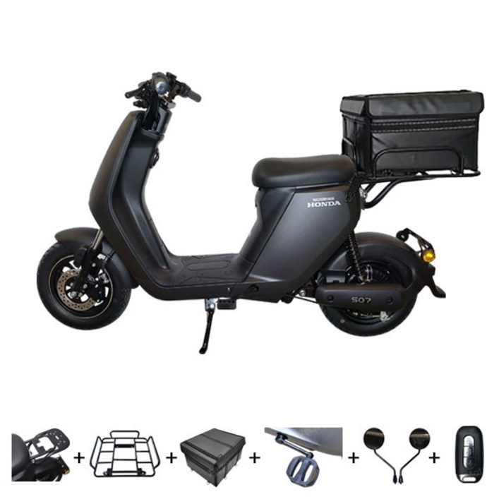 혼다 S07 2024년 형 전기스쿠터  배터리 용량 48V12Ah  48V14Ah  48V24Ah  48V26Ah 선택