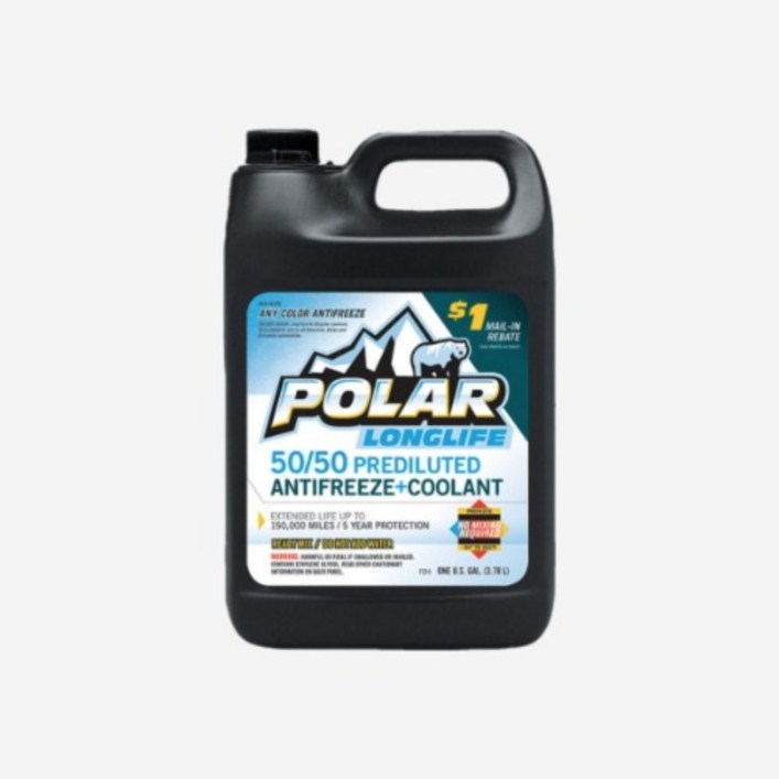 MAG1맥원 폴라 롱라이프 부동액 비희석용 3.78L polar 부동액 냉각수, 1개