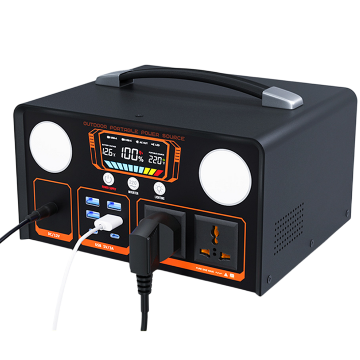 월드테크 휴대용 파워뱅크 c타입 220V 대용량 보조배터리 캠핑 차박 텐트 이동 인버터