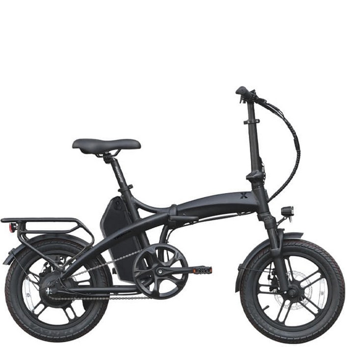 2025 퀄리 엑스트론 프로 미니 48V 500W 20AH 유압브레이크 대용량 배터리 16인치 전동 전기자전거