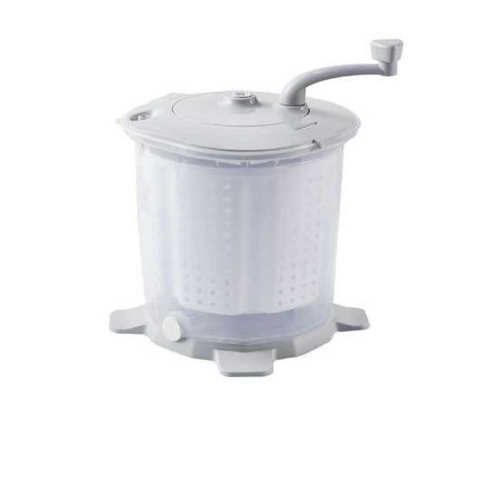 수동탈수기 손잡이 돌리는 탈수통 기숙사 양말 속옷 기본형