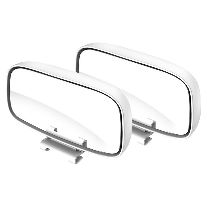 사이드미러 보조미러 사각지대 주차 차량 보조거울 각도조절, 1세트, 컨텐츠 참조